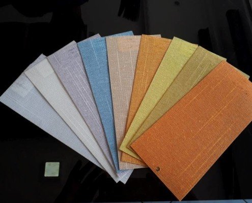 As Persianas Verticais possuem opções em tecidos nacionais e importados, e são constantemente atualizados com as tendências decorativas.